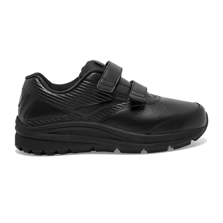 Brooks Addiction Walker V-Strap 2 Women's Walking Shoes - Black/Black (76423-PZSJ)